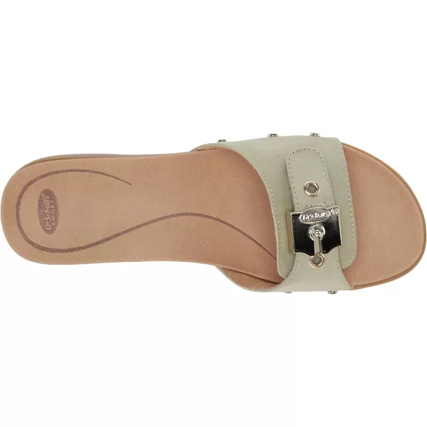 imageDr Scholls Shoes Womens Originalist Slide Flat SandalPistachio Microfiber