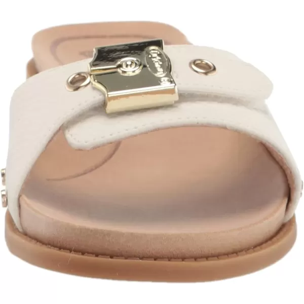 imageDr Scholls Shoes Womens Originalist Slide Flat SandalWhite Sunset Snake Print