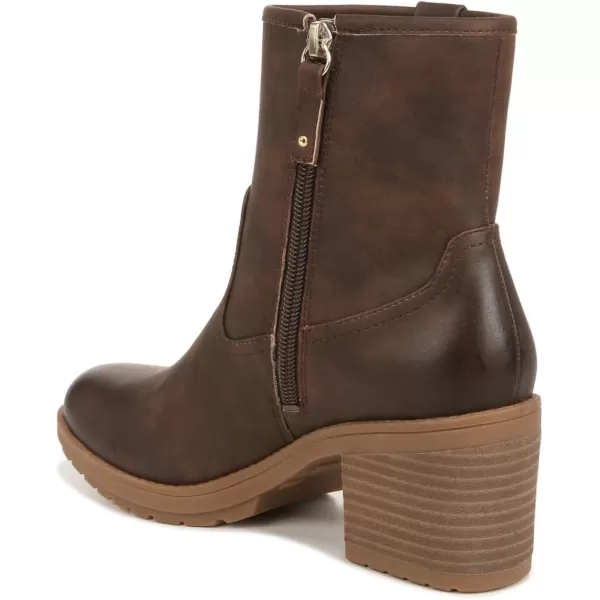 imageDr Scholls Shoes Womens Pearl Mid Calf BootChestnut Smooth