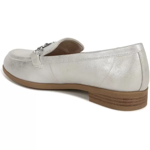 imageDr Scholls Shoes Womens Rate Adorn Slip on LoaferSilver Metallic