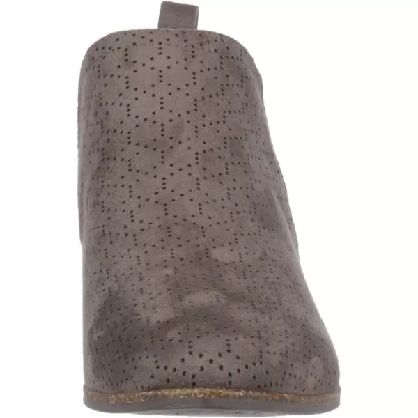 imageDr Scholls Shoes Womens Rate Ankle BootOlive Perforated Microfiber Suede