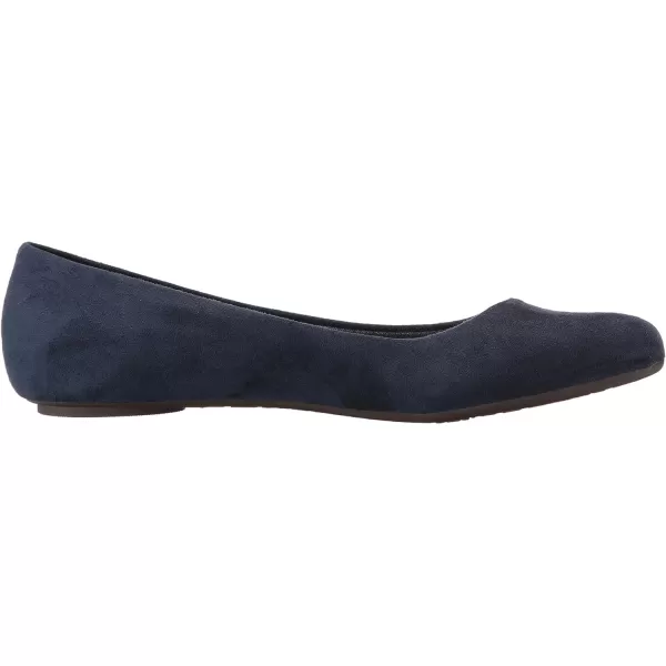 imageDr Scholls Shoes Womens Really Ballet FlatElegant Navy Microfiber