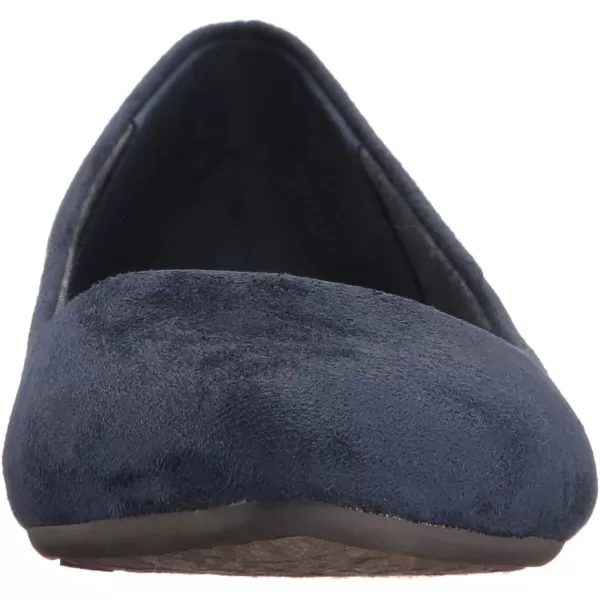 imageDr Scholls Shoes Womens Really Ballet FlatElegant Navy Microfiber