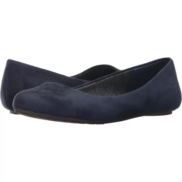 imageDr Scholls Shoes Womens Really Ballet FlatElegant Navy Microfiber