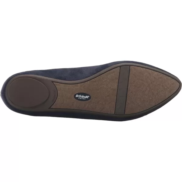 imageDr Scholls Shoes Womens Really Ballet FlatElegant Navy Microfiber