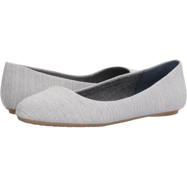 imageDr Scholls Shoes Womens Really Ballet FlatNavy Daydreamer Canvas