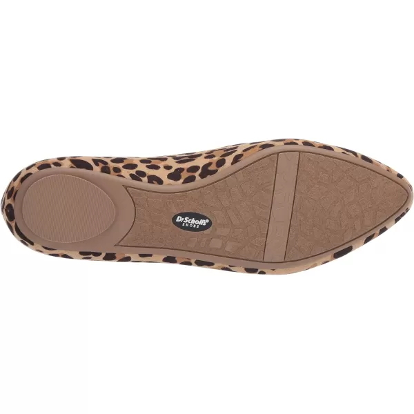 imageDr Scholls Shoes Womens Really Ballet FlatTanBlack Leopard Microfiber