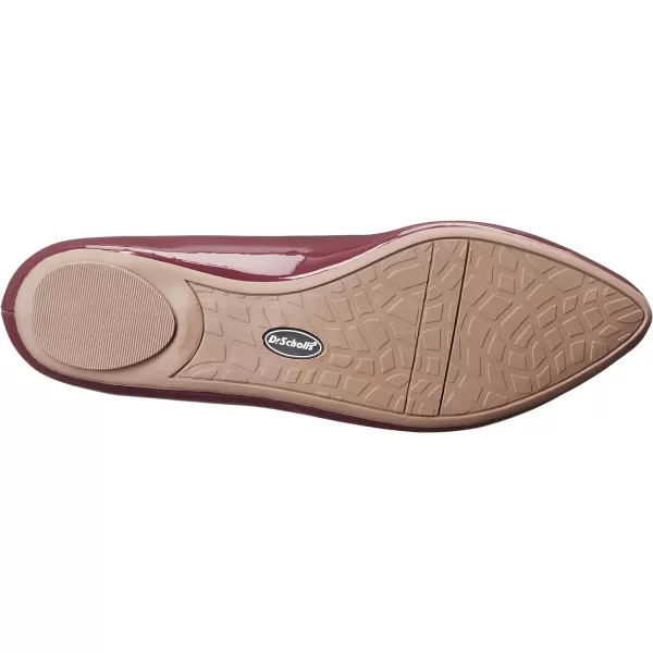 imageDr Scholls Shoes Womens Really Ballet FlatWine Patent