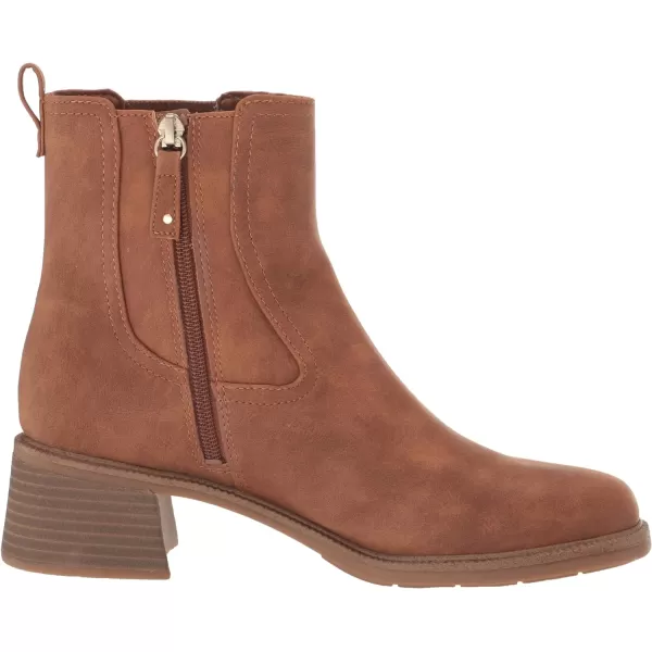 imageDr Scholls Shoes Womens Redux Mid Calf BootHoney Brown Smooth