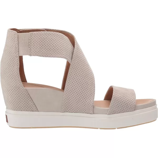 imageDr Scholls Shoes Womens Sheena Platform Wedge SandalOyster Microfiber