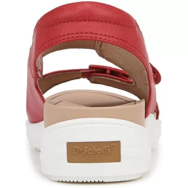 imageDr Scholls Shoes Womens Time Off Era Ankle Strap SandalHeritage Red