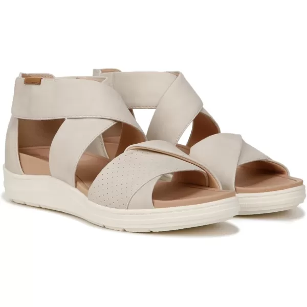 imageDr Scholls Shoes Womens Time Off Fun Sandal FlatOff White Smooth