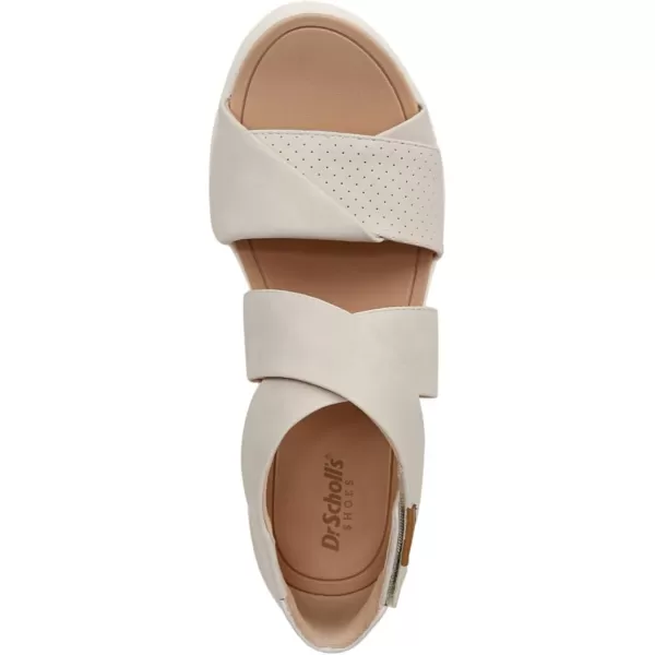 imageDr Scholls Shoes Womens Time Off Fun Sandal FlatOff White Smooth