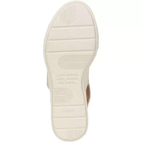 imageDr Scholls Shoes Womens Time Off Fun Sandal FlatOff White Smooth