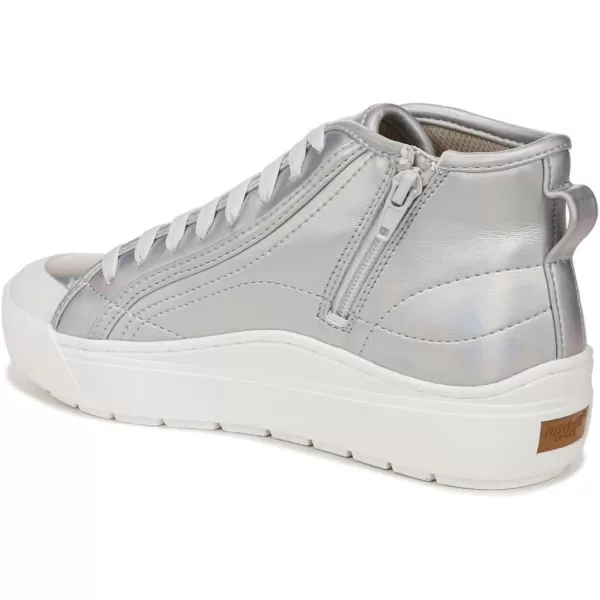 imageDr Scholls Shoes Womens Time Off Hi2 SneakerSilver Grey Metallic Foil