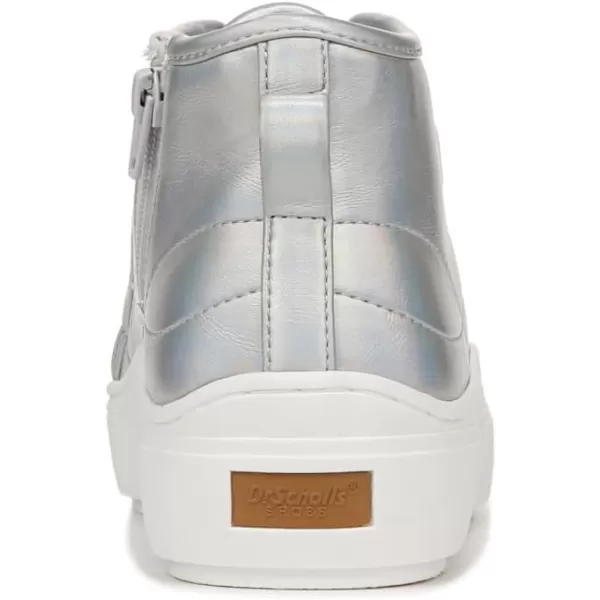 imageDr Scholls Shoes Womens Time Off Hi2 SneakerSilver Grey Metallic Foil