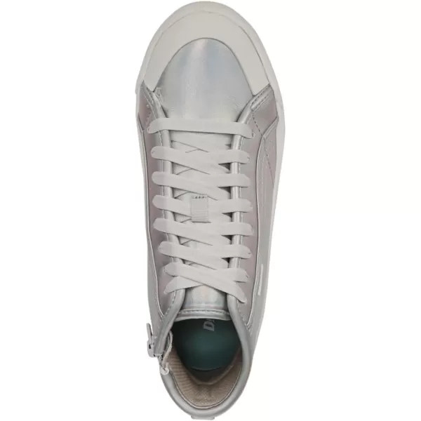 imageDr Scholls Shoes Womens Time Off Hi2 SneakerSilver Grey Metallic Foil