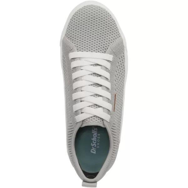 imageDr Scholls Shoes Womens Time Off Knit Lace Up SneakerGrey Knit