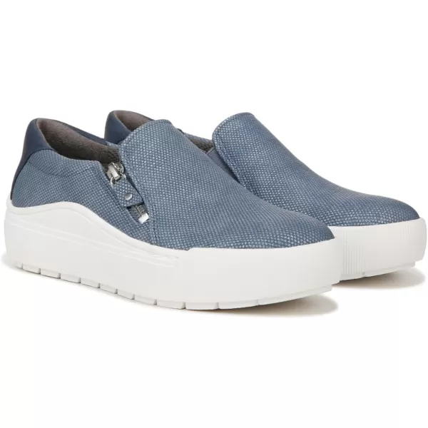imageDr Scholls Shoes Womens Time Off Now Platform SneakerOxide Blue Dream