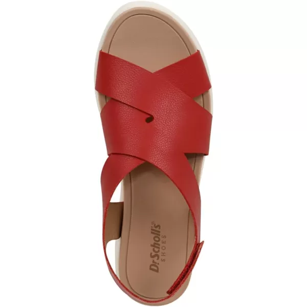 imageDr Scholls Shoes Womens Time Off Sea SandalHeritage Red
