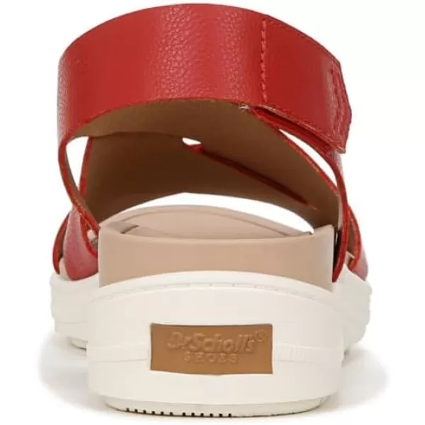 imageDr Scholls Shoes Womens Time Off Sea SandalHeritage Red