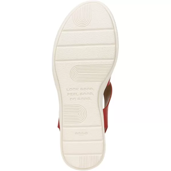 imageDr Scholls Shoes Womens Time Off Sea SandalHeritage Red