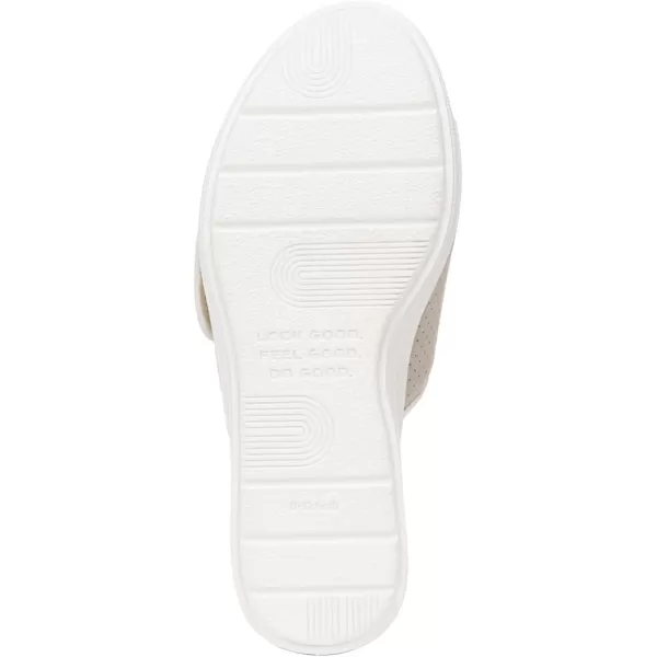 imageDr Scholls Shoes Womens Time Off Set Slide SandalOyster Microfiber