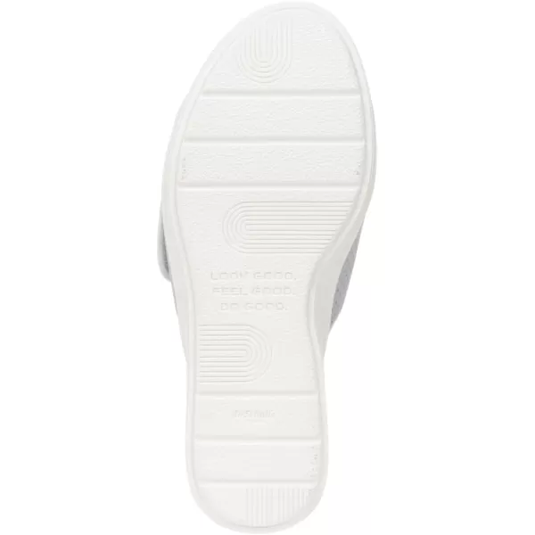 imageDr Scholls Shoes Womens Time Off Set Slide SandalSummer Blue Microfiber