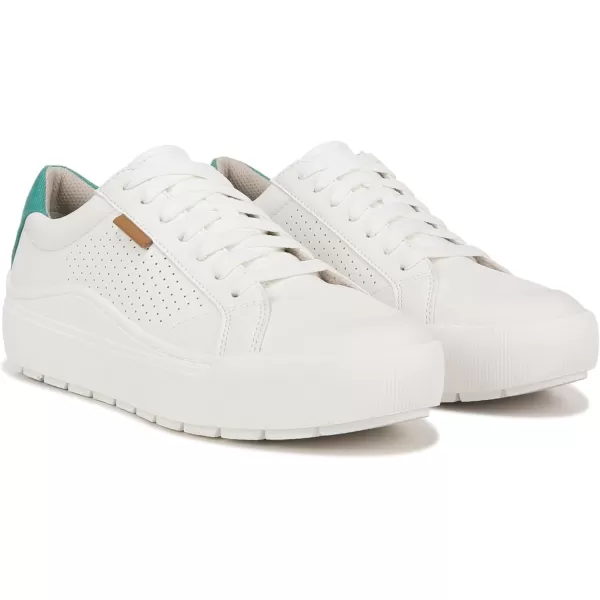 imageDr Scholls Shoes Womens Time Off SneakerWhiteGreen Perf
