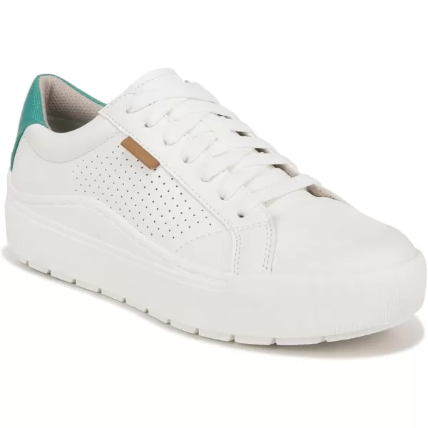 imageDr Scholls Shoes Womens Time Off SneakerWhiteGreen Perf