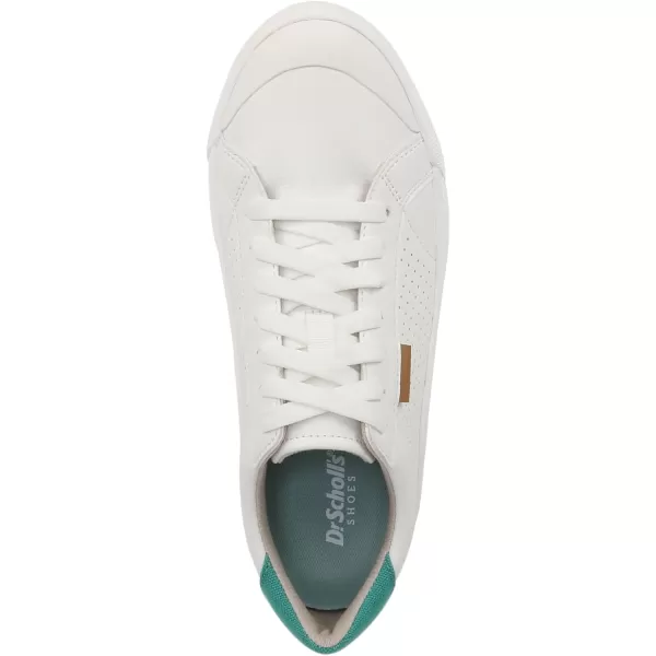 imageDr Scholls Shoes Womens Time Off SneakerWhiteGreen Perf