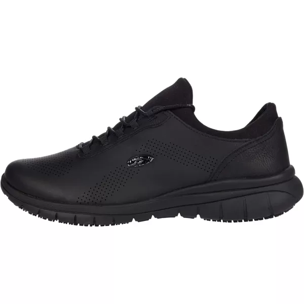 imageDr Scholls Shoes Womens Visionary SlipResistant SneakerBlack Leather