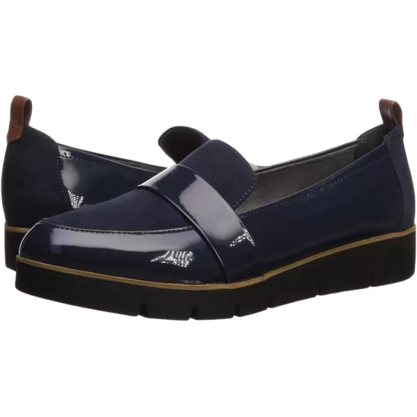 imageDr Scholls Shoes Womens Webster LoaferDeep Space Navy Patent