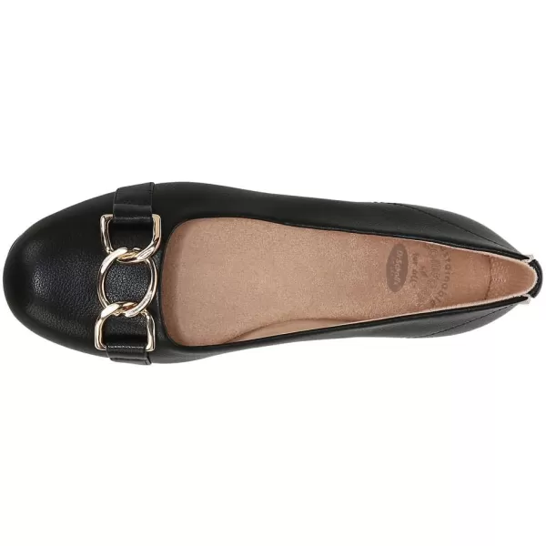imageDr Scholls Shoes Womens Wexley Adorn Ballet FlatBlack Smooth