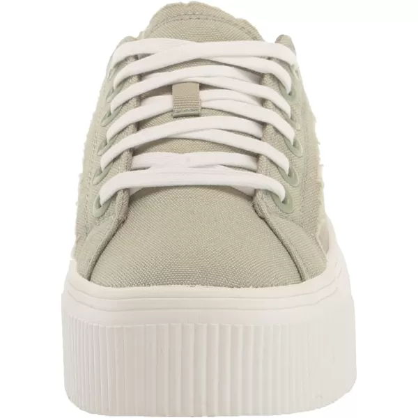 imageDr Scholls Shoes Womens for Now Platform Lace Up Retro Fashion SneakerPistachio Canvas