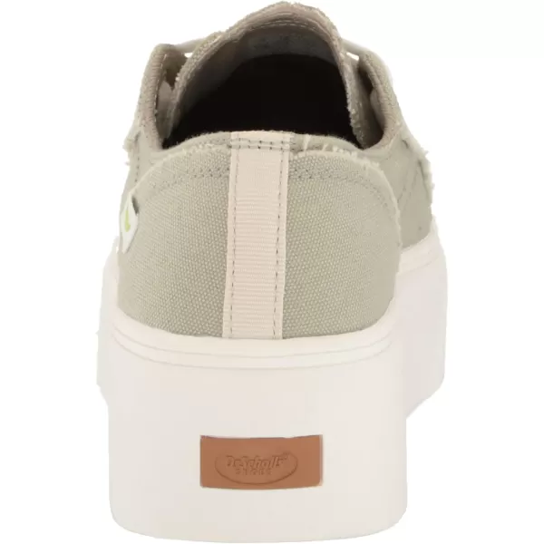 imageDr Scholls Shoes Womens for Now Platform Lace Up Retro Fashion SneakerPistachio Canvas