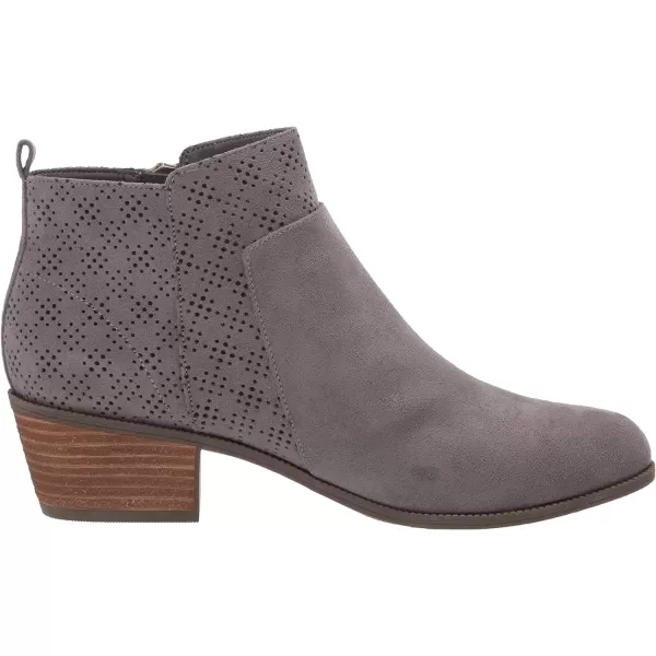 imageDr Scholls Shoes womens Brianna Ankle BootDark Shadow Grey Microfiber