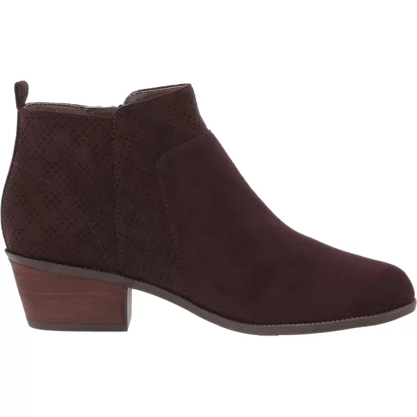 imageDr Scholls Shoes womens Brianna Ankle BootFudge Brown Microfiber