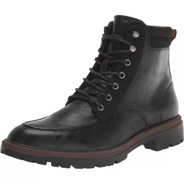 imageDr Scholls Shoes Mens Grayton Mid Shaft Boots CalfBlack Synthetic