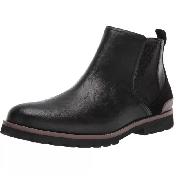imageDr Scholls Shoes Mens Levine Mid Calf BootBlack Smooth