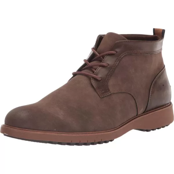 imageDr Scholls Shoes Mens Sync Up Chukka Booties Ankle BootChestnut Brown Synthetic