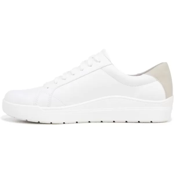 imageDr Scholls Shoes Mens Time Off Lace Up SneakerWhite Smooth