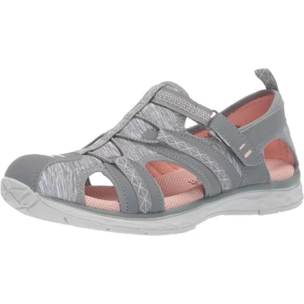 imageDr Scholls Shoes Womens Andrews Fisherman Slip on SandalMonument Grey Fabric