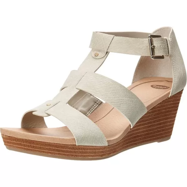 imageDr Scholls Shoes Womens Barton Wedge Platform SandalGreige Snake Print