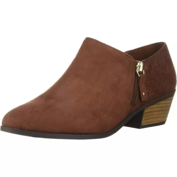 imageDr Scholls Shoes Womens BriefAnkle BootCopper Brown Microfiber Suede