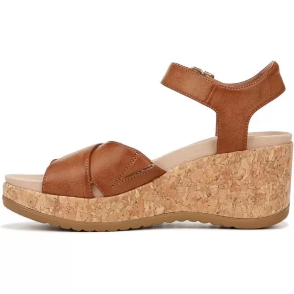 imageDr Scholls Shoes Womens Citrine Sun Wedge SandalHoney Brown