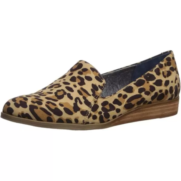 imageDr Scholls Shoes Womens Dawned LoaferTanBlack Leopard Microfiber