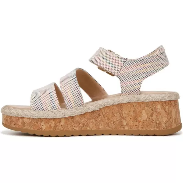 imageDr Scholls Shoes Womens Ellie Wedge SandalMulti Woven Fabric