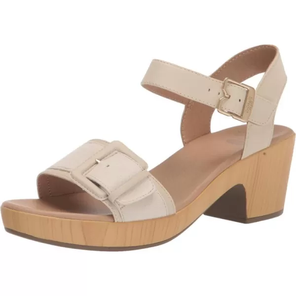 imageDr Scholls Shoes Womens Felicity Too Block Heel Sandal HeeledSeashell Beige