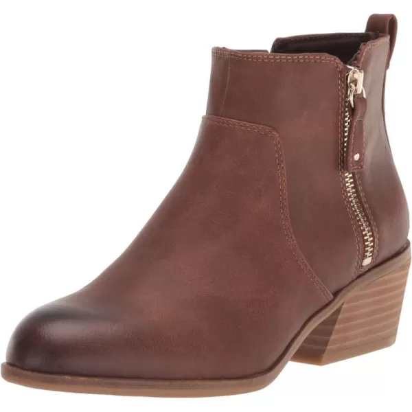 imageDr Scholls Shoes Womens Lawless Ankle Booties BootCopper Brown Synthetic